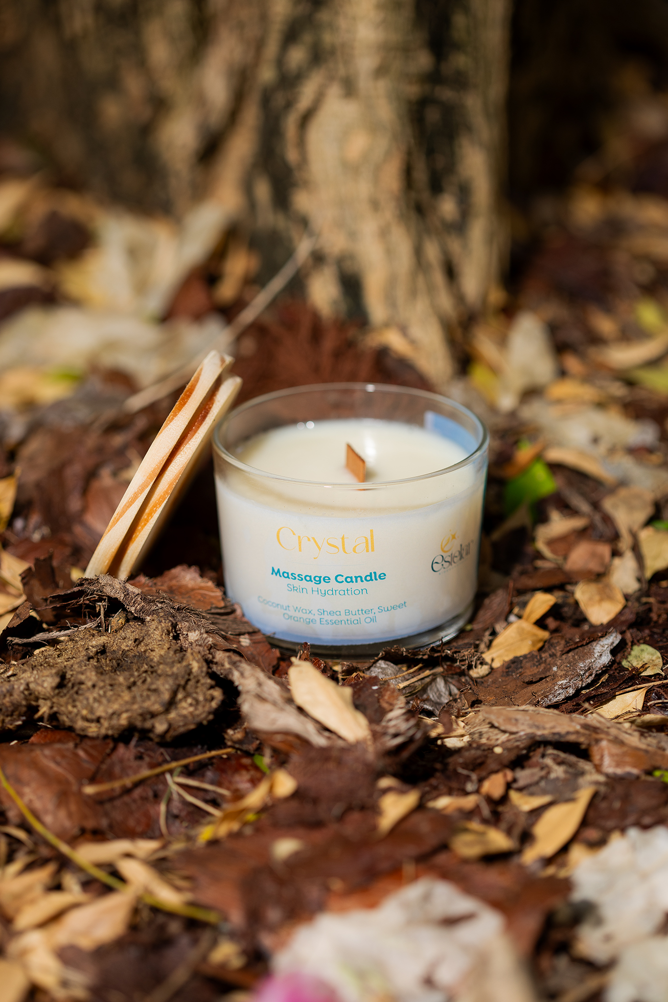 VELA DE MASSAGEM CRISTAL